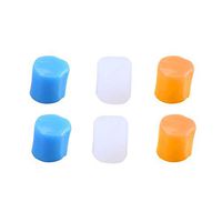 Healifty Protective Ear Plugs 9Pc Silicone Earplugs Soft Water Swimming Swim Bath Silicone Ear Plugs Sleep Noise Reducing Ear Plugs (Blue Orange White)
