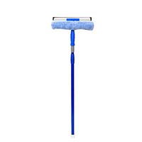 THBEIBEI Aluminum All-Purpose Squeegee Telescopic For Bathroom Floor Kitchen Mirror Car Window Glass Cleaning Tool Blue 13526cm