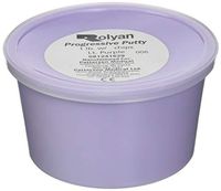 Sammons Preston Progressive Putty for Physical Therapeutic Hand Exercises, Flexible Putty for Finger and Hand Recovery and Rehabilitation, Occupational Therapy, 1 Pound, With 24 Progress Chips