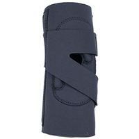 Rolyan Lateral J Support Knee Brace, Left, Medium, Blue