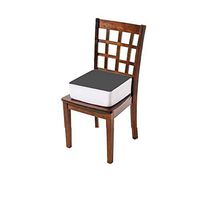 Comfort Finds Rise with Ease Seat Cushion - Thick Firm Chair Cushion Booster - Extra Thick Foam Pad for Home, Patio, Office and Car Seats - Extra Supportive Lift - 15.5 X 18 X 5 - Gray