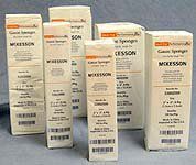 McKesson Performance Plus Gauze 8Ply Non Sterile 3"X3" - Pack of 200 - Model 33802000