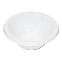 Tablemate Tablemate Plastic Dinnerware, Bowls, 12oz, White, 125/pack