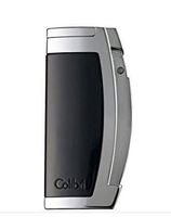 Colibri Enterprise 3 Triple Jet Lighter with Steel Punch Black