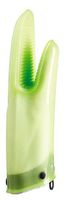 Mastrad Silicone Oven Mitt With Cotton Lining For Maximum Comfort - Triple Heat Resistant and Waterproof - Green