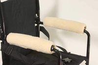 Wheelchair Armrests Fleece Pair for Full Arms 14-15, 1 Pound