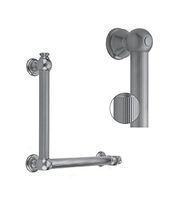 Jaclo G33-24H-24W-ORB Contempo Luxury Grab Bar, Satin Chrome