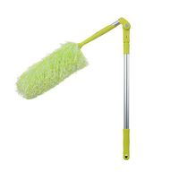 Asdomo Microfiber Duster with Extension Pole, Fexible, Bendable, Washable, Lint Free, Hypoallergenic Lightweight Telescopic Pole for Ceiling, Fan