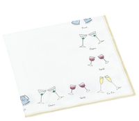 Entertaining with Caspari Cheers! Set of 20 Paper Lunch Napkins