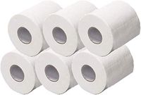 6 Rolla Silky Smooth Soft 3-Ply Toilet Paper, Strong and Highly Absorbent Hand Towels for Home Hotel Cafe Shop Restaurant Daily Use