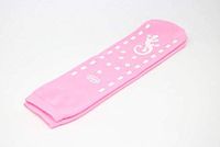 GBM Geckos - Plush Double Tread Non-Slip Safety Socks 2-Pack (Pink, Large)