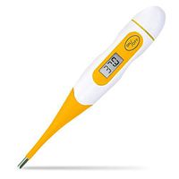 Electronic Thermometer, Home Thermometer for Children and Adults, Body Temperature Measuring Thermometer (Yellow)