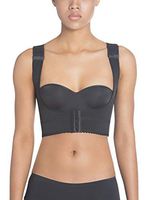 Siluet Fajas Colombianas Posture Corrector Shapewear | Top Back Shaper with Support Bra