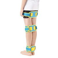 JMung'S O/X Leg Correction Belt 3 Pieces Double Loop Fastener Type Knocking Knee Bowlegs Straightening Bandage Belt Kit for Children