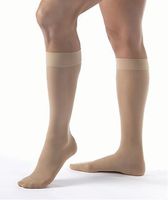 Jobst UltraSheer KNEE HIGH Firm 20-30mmHg Compression L, Sun Bronze, PETITE