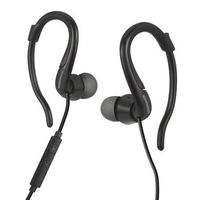 Magnavox MHP4855BK Earhook Headphones Microphone - Black