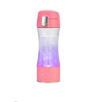 LOVEPET Portable 3 Minute Hydrogen-Rich Water Bottle Rechargeable High Concentration Hydrogen Generator Glass Bottle Anti-Aging Anti-Oxidation Alkaline Water Generator, 260ml