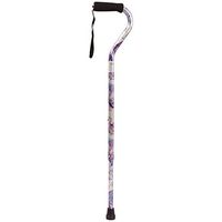 DMI Adjustable Designer Walking Cane with Offset Handle, Nautical