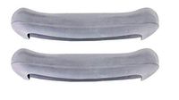 INV6131 - Invacare Corporation Replacement Arm Crutch Pads for 8115 and 8120 Crutches, Gray