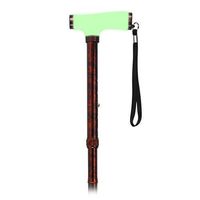 Drive Medical Adjustable Lightweight Folding Cane with Glow Grip Handle