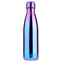 ZHENQ New Vacuum Bottle Vacuum Thermos Stainless Steel Plated Coke Bottle Forming Thermos Vacuum Bottle with Excellent Insulation Effect, Good Sealing, no Leakage (Color : B)
