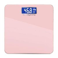 CHENNAO High Accuracy Skidproof Digital Body Weight Bathroom Scale, Electronic Scale with Step-On Technology, 180kg Capacity, Blue Backlight LCD Display, Slim Design