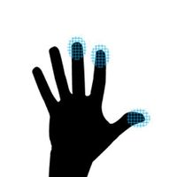 DURAGADGET Touch Screen Compatible Medium Smartphone Gloves with Three Finger Capacitive Technology - Suitable for LG Google Nexus 4