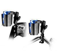 RAM MOUNTS (RAM-B-174-132 Combination Brake/Clutch Reservoir U-Bolt Mount with Self-Leveling Cup Holder and Cozy