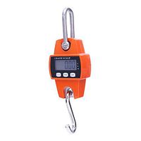 Shentesel Digital Crane Scale Stainless Steel Hook LCD Display Weight Meter - Orange