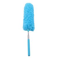 Cngstar Surface Duster Static Dusting Cleaner with Handle for Cleaning High Ceiling Furniture Long Dust Mop for Home Business,Sky Blue