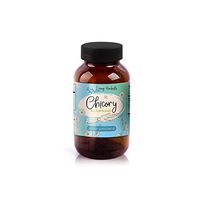 Living Herbals Organic Chicory (Cichorium Intybus) (60 Capsules) Inulin Reach in Fiber, Natural Supplement