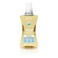 Method Laundry Detergent, Free + Clear, 53.5 Fluid Ounces, 66 Loads