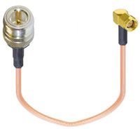 Adapter Cable for AT&T MF-279 Hotspot Router External Antenna (N-Female / SMA Male)