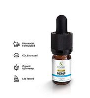 Synergy Botanicals Hemp Oil Extract for Sleep, Stress, Focus, Pain - 250mg of Organic Hemp Extract - Lab Tested - Grown & Made in USA - 100% Natural Hemp Drops (Recover)