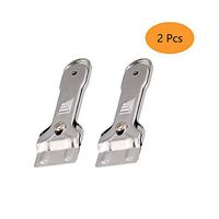 Pack of 2 Glass Scraper Cleaning Knife Scraper Suitable for Glass Ceramic and Induction Cooktops