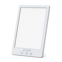 Light Therapy Lamp, AGKupel LED Bright White Therapy Light - UV Free 10000 Lux Brightness Timer Function with 3 Adjustable Brightness Levels Touch Control for Home Office Use