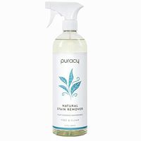 Puracy Natural Laundry Stain Remover, Enzyme-Based Spot Cleaner, Free & Clear, 25 Ounce