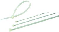 Morris 20804 Heat Stabilized Nylon Cable Tie with 50-Pound Tensile Strength, 8-Inch Length, Green, 100-Pack
