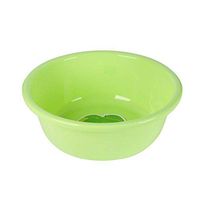 BRUIO Plastic Thicken Round Basin Household Washbasin Use for Wash Clothes Face Vegetables for Home Bathroom Kitchen,2PCS