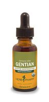 Herb Pharm Certified Organic Gentian Liquid Extract for Digestive Support - 1 Ounce