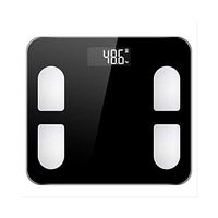 Lfsp Portable Household Scales, Body Fat Scale Scientific Intelligent LED Digital Electronic Scales, Lightweight Non-Slip Bathroom Floor Scales