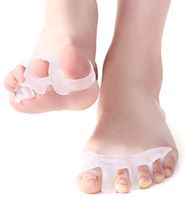 Toe separators Bunion Corrector Hallux Valgus Pain Relief Toe Straightener Spacer (3 pairs) Bunion Align Treating Overlapping Toes Hammer for Women & Men