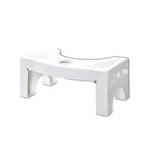 Liitrton Foldable Bathroom Squatty Toilet Stool Non-Slip Toilet Posture for Healthier Results for Adults and Children