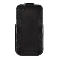 Seidio X Case and Holster for Apple iPhone 4 and 4S (All Carriers) - Combo Pack - Retail Packaging - Black