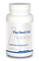 Biotics Research Flax Seed Oil – Each capsule contains 1,000 mg of pure flax seed oil. Cold pressed from certified organically grown flax seed. Healthy Inflammation Pathways. Heart Health. 100 capsule