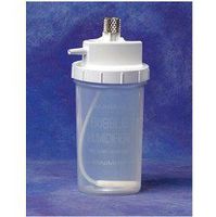 Oxygen Humidifier, Metal nut, 6 psi-Latex Free-cs/50