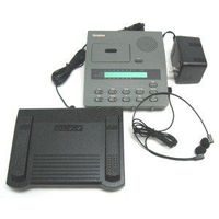 Dictaphone 3740 Reconditioned MicroCassette Tape Transcriber with New Headset, Foot Pedal & Power Supply