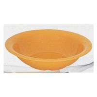 Yanco MS-5608YL Mile Stone Salad Bowl, 8 OZ Capacity, 1.5" Height, 6.25" Diameter, Melamine, Yellow Color, Pack of 48