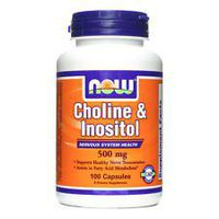 NitikanShop Now Foods Choline and Inositol 500 Mg 100 Caps (1)