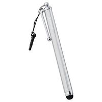 Insten Touch Screen Stylus Compatible with Samsung Galaxy S10/S10 Plus/S10e S9/S9+/S8/S8+/S6/S6 Edge/Apple iPhone X/8 Plus/7/7 Pus/6S Plus (5.5)/iPod/iPad, Silver